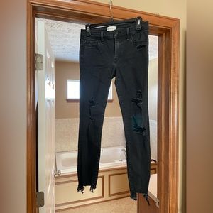 GUC Abercrombie & Fitch mid ride/super skinny ankle size 27/4R